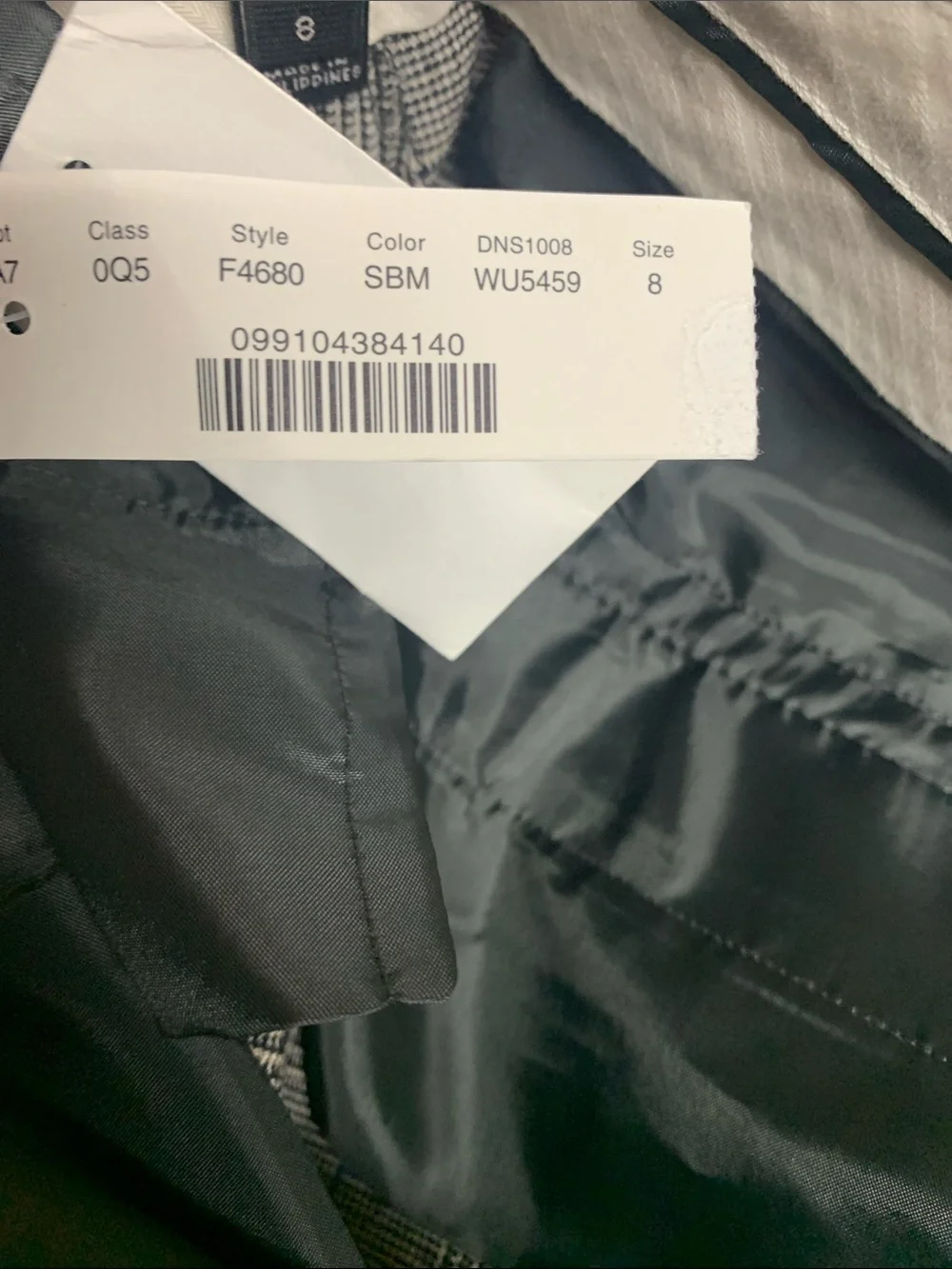 NEW J. Crew Plaid Lightweight Wool Gaucho Wide Leg Crop Trousers Pants Size 8​